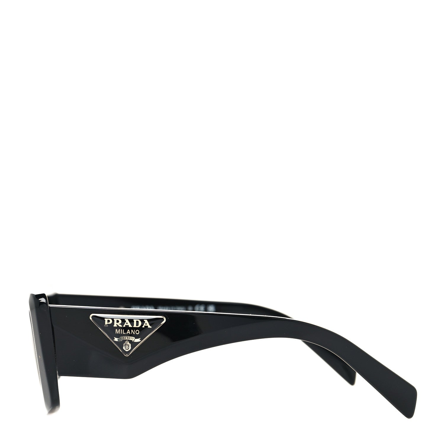 Prada Acetate Symbole Sunglasses SPR 13Z Black 3 of 8