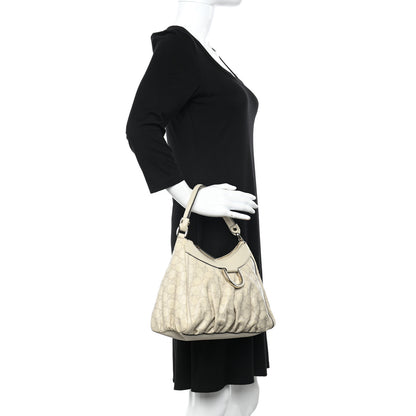 Gucci Guccissima Medium D Gold Hobo Off White 2 of 13