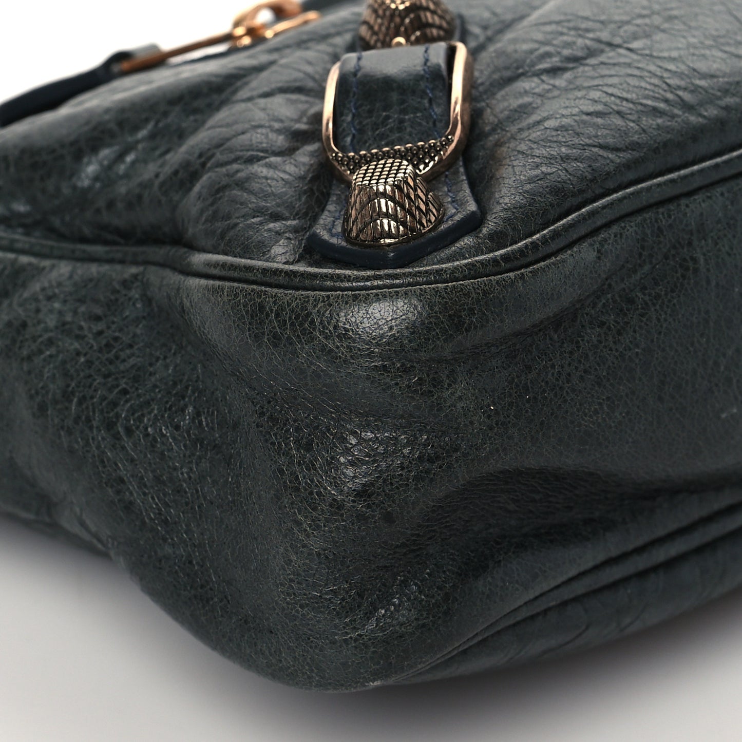 Agneau Giant 12 Rose Gold Hardware Hip Anthracite