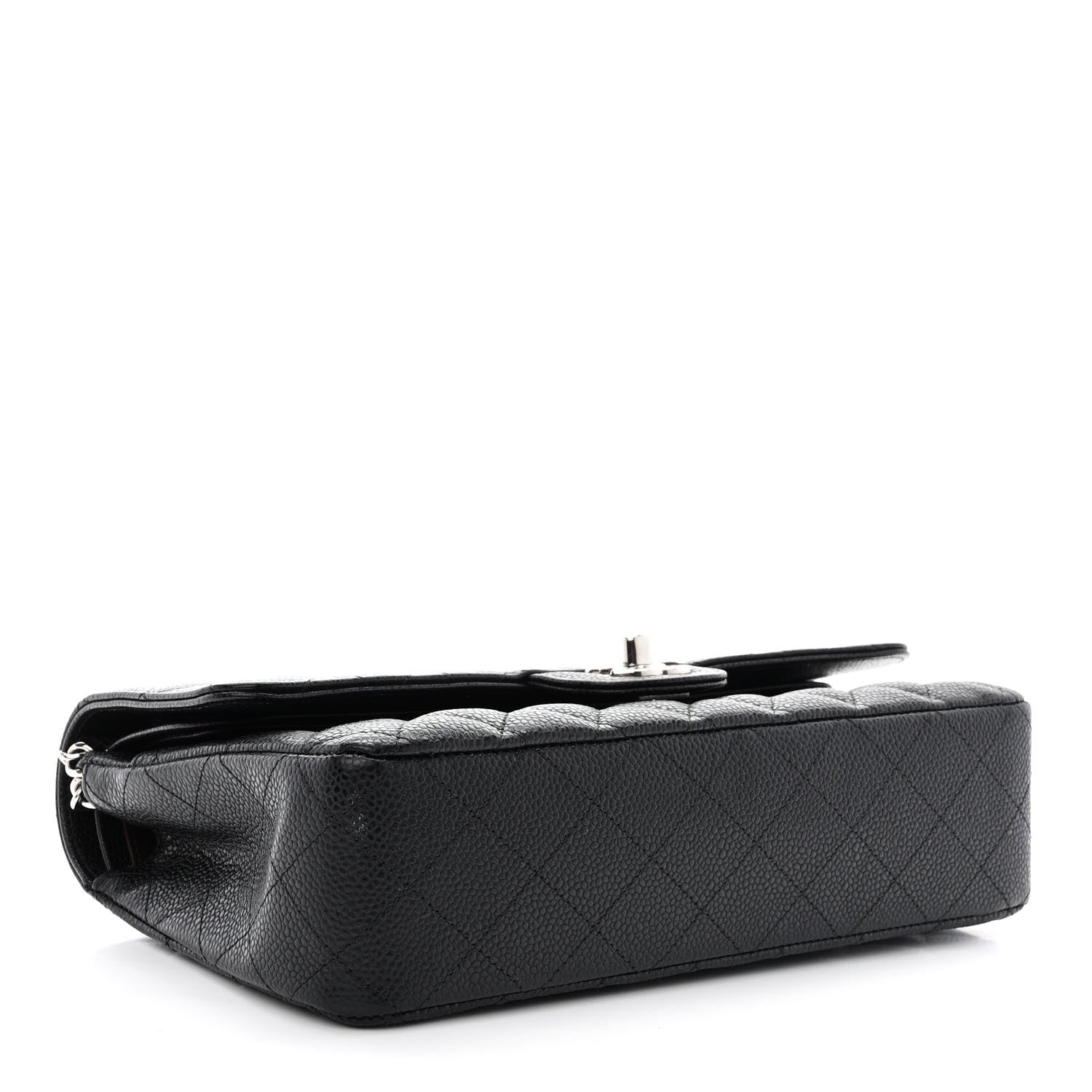 Chanel Caviar Quilted Medium Double Flap Black 4 of 11
