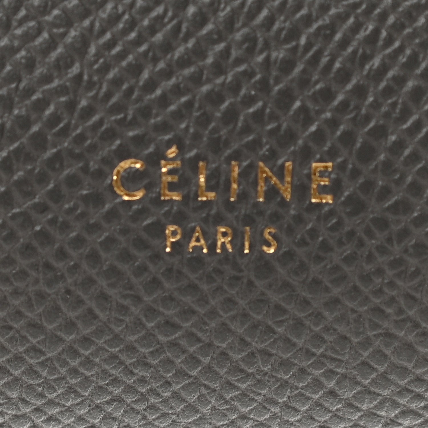 Celine Grained Calfskin Nano Belt Bag Grey 6 of 11