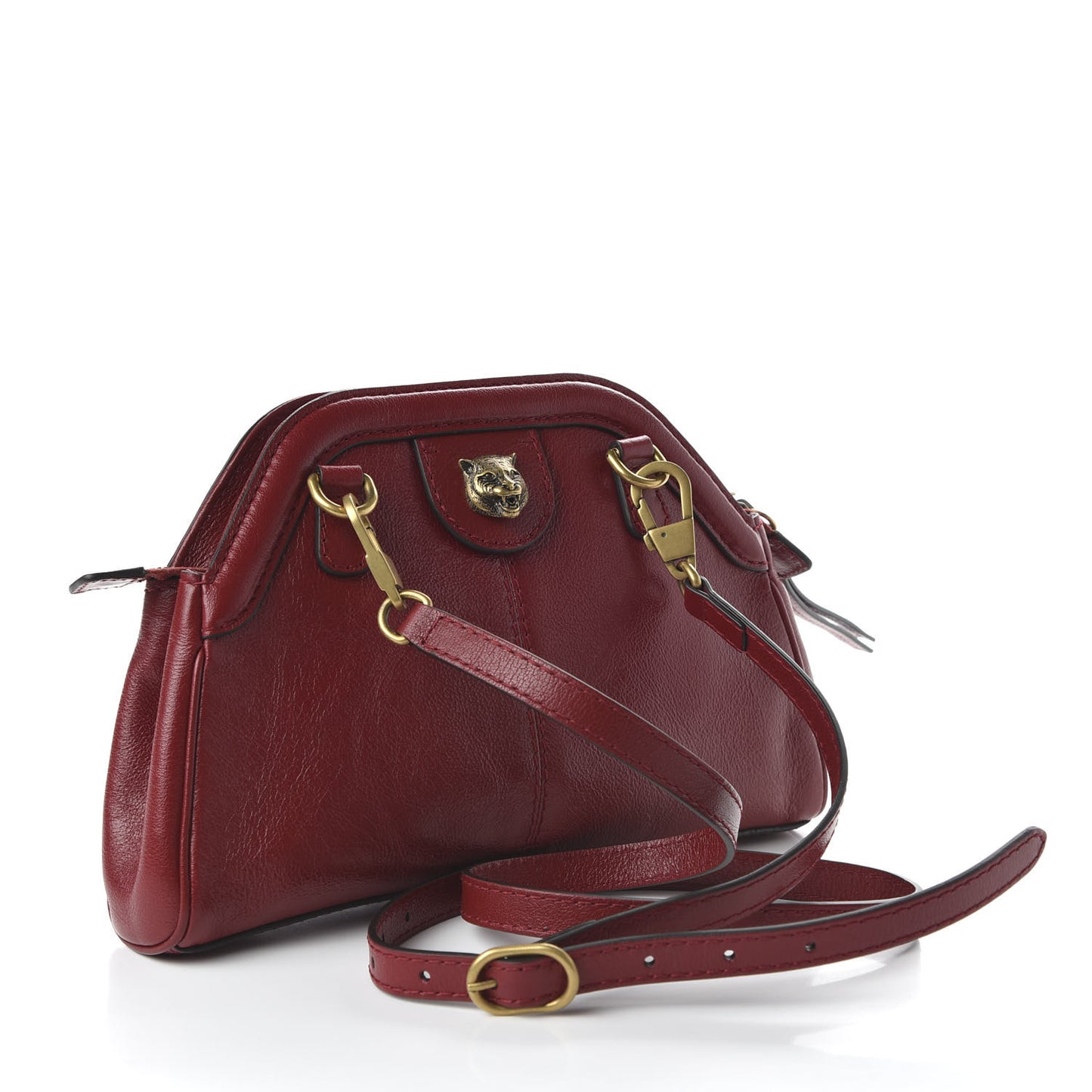 Piuma Lux Calfskin Small Re(Belle) Crossbody Bag Romantic Cerise