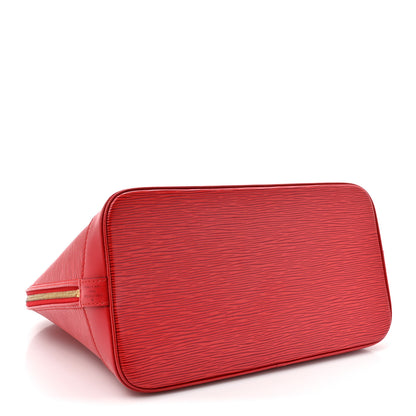 Louis Vuitton Epi Alma PM Castillan Red 4 of 13