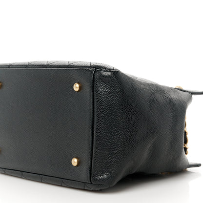 Chanel Caviar Quilted Petit Timeless Tote PTT Black 10 of 10