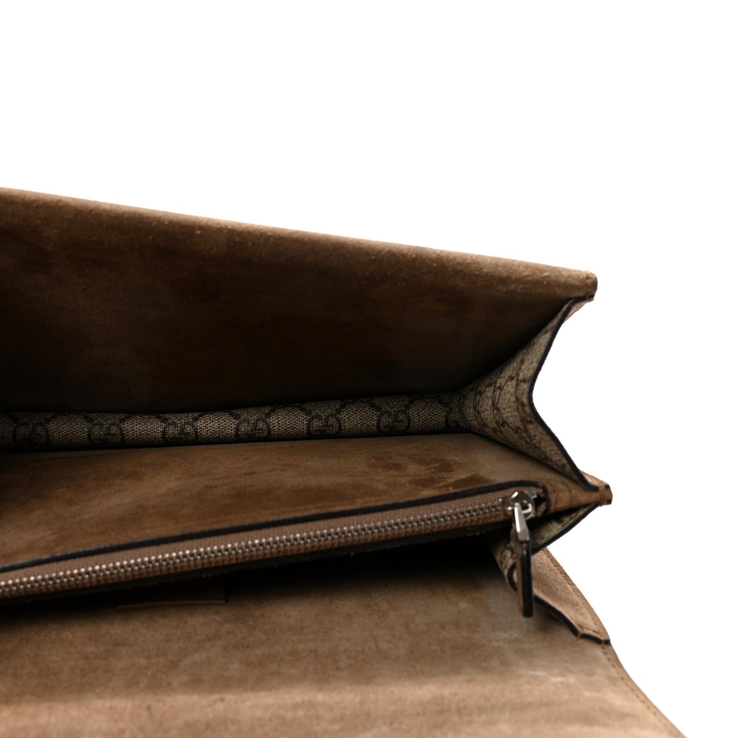 GG Supreme Monogram Small Dionysus Shoulder Bag Taupe