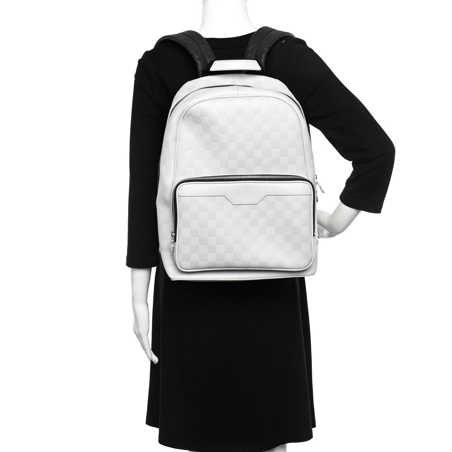 Louis Vuitton Damier Infini Campus Backpack White 2 of 11