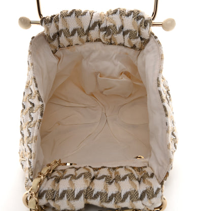 Chanel Tweed Boucle Knitting Bag Ivory 5 of 13