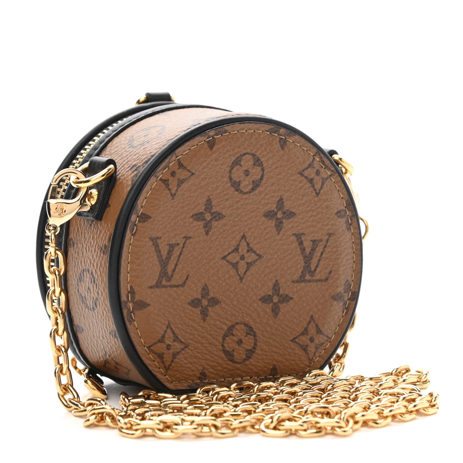 Louis Vuitton Reverse Monogram Boite Chapeau Necklace 3 of 8