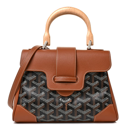 Goyard Goyardine Mini Saigon Black Gold 1 of 9