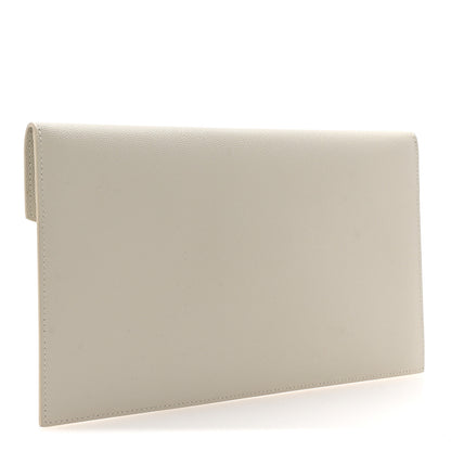 Saint Laurent Grain De Poudre Uptown Pouch Crema Soft 3 of 7
