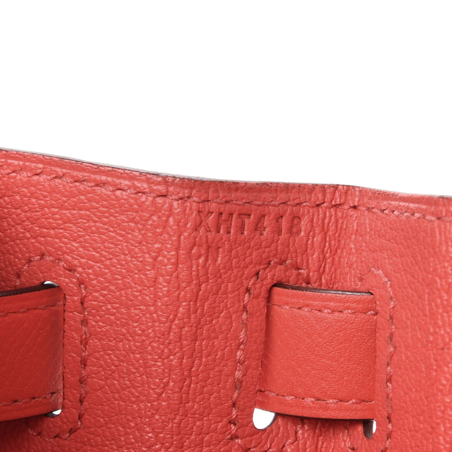 Hermes Epsom Kelly Sellier 28 Rouge Tomate 8 of 11