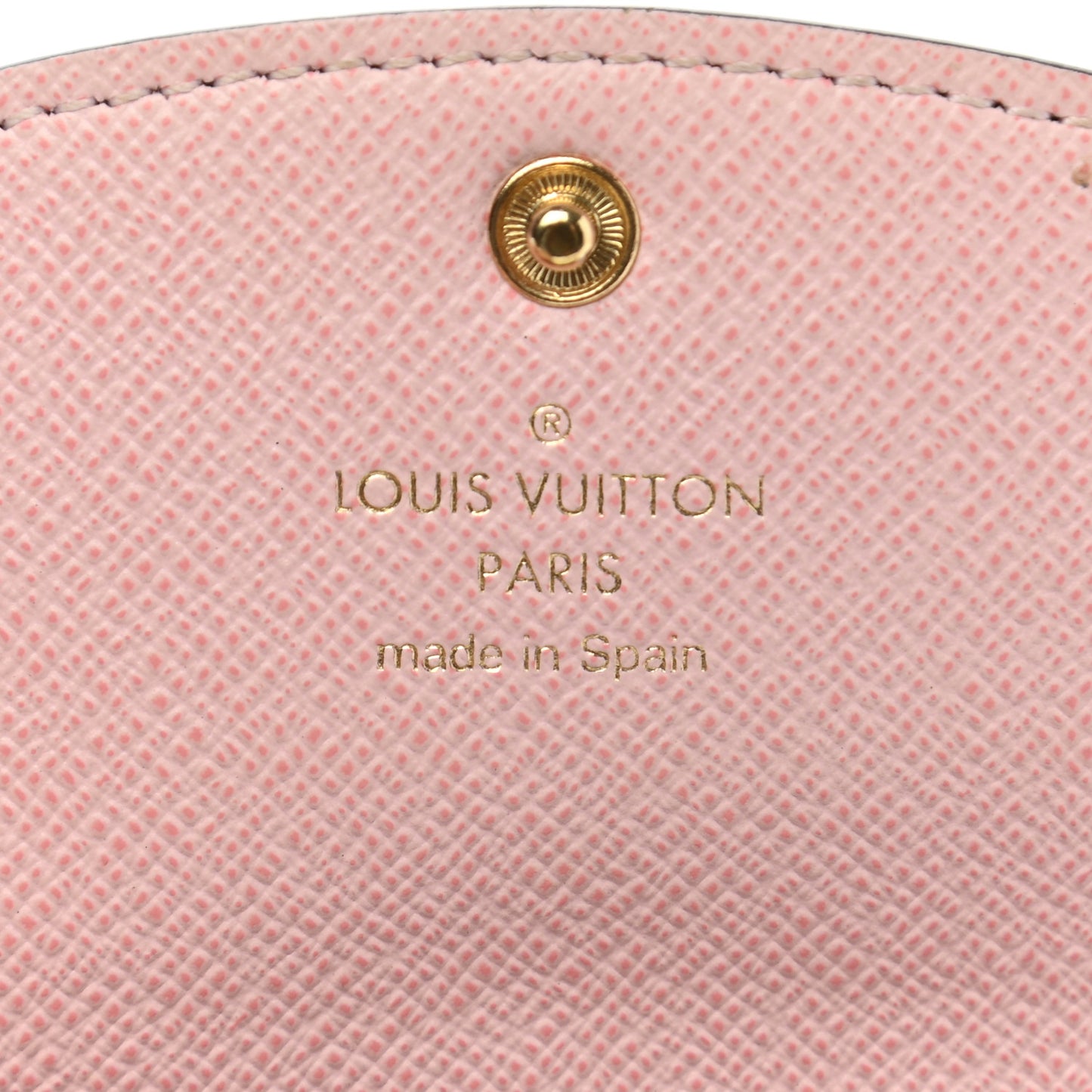 Monogram Rosalie Coin Purse Rose Ballerine