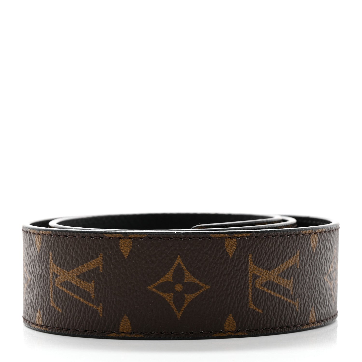Louis Vuitton Monogram Bandouliere Shoulder Strap Black 2 of 4