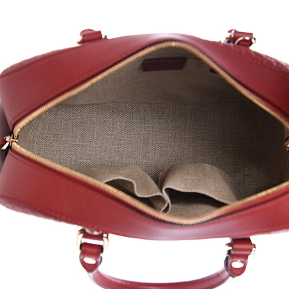 Gucci Soft Microguccissima Medium Crossbody Bag Rosso 4 of 9