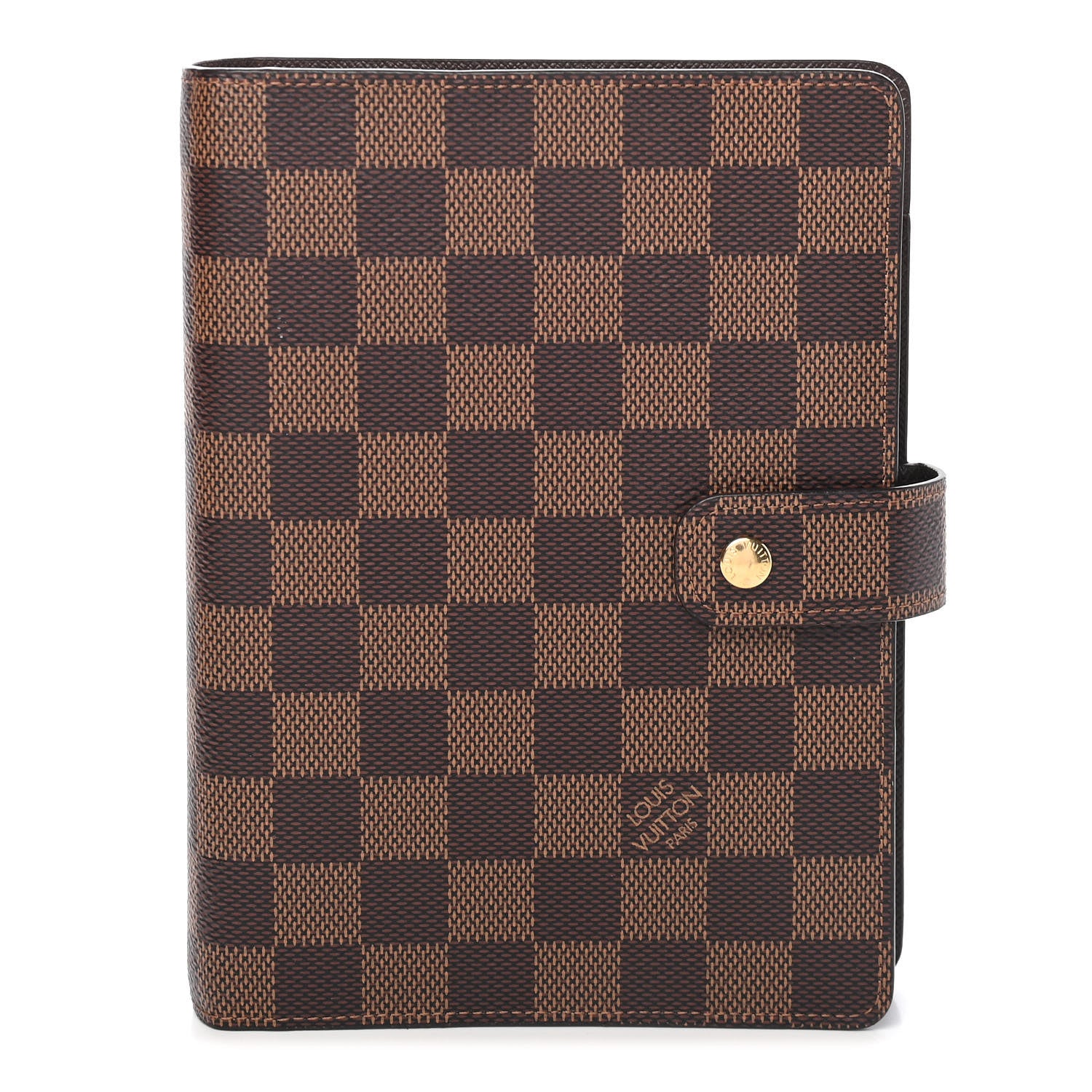 Louis Vuitton Damier Ebene Medium Ring Agenda Cover 1 of 6