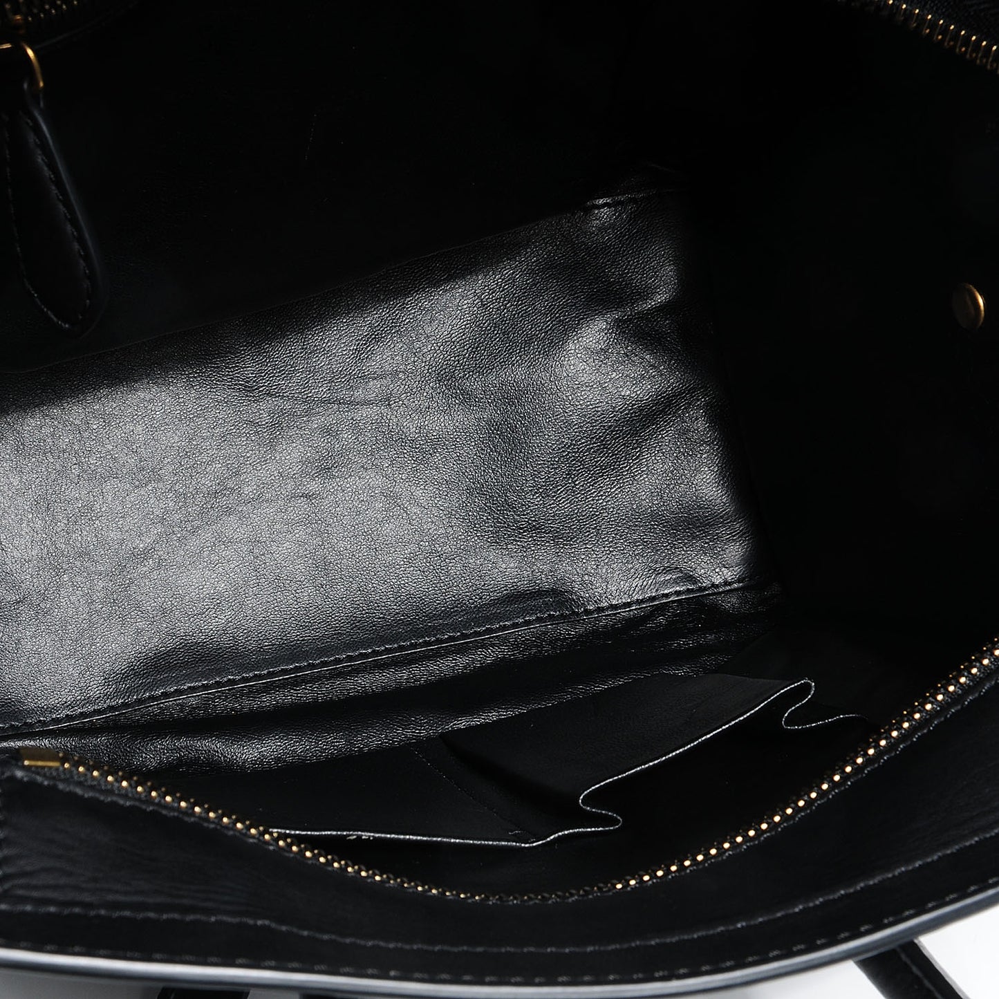 Smooth Calfskin Micro Luggage Black