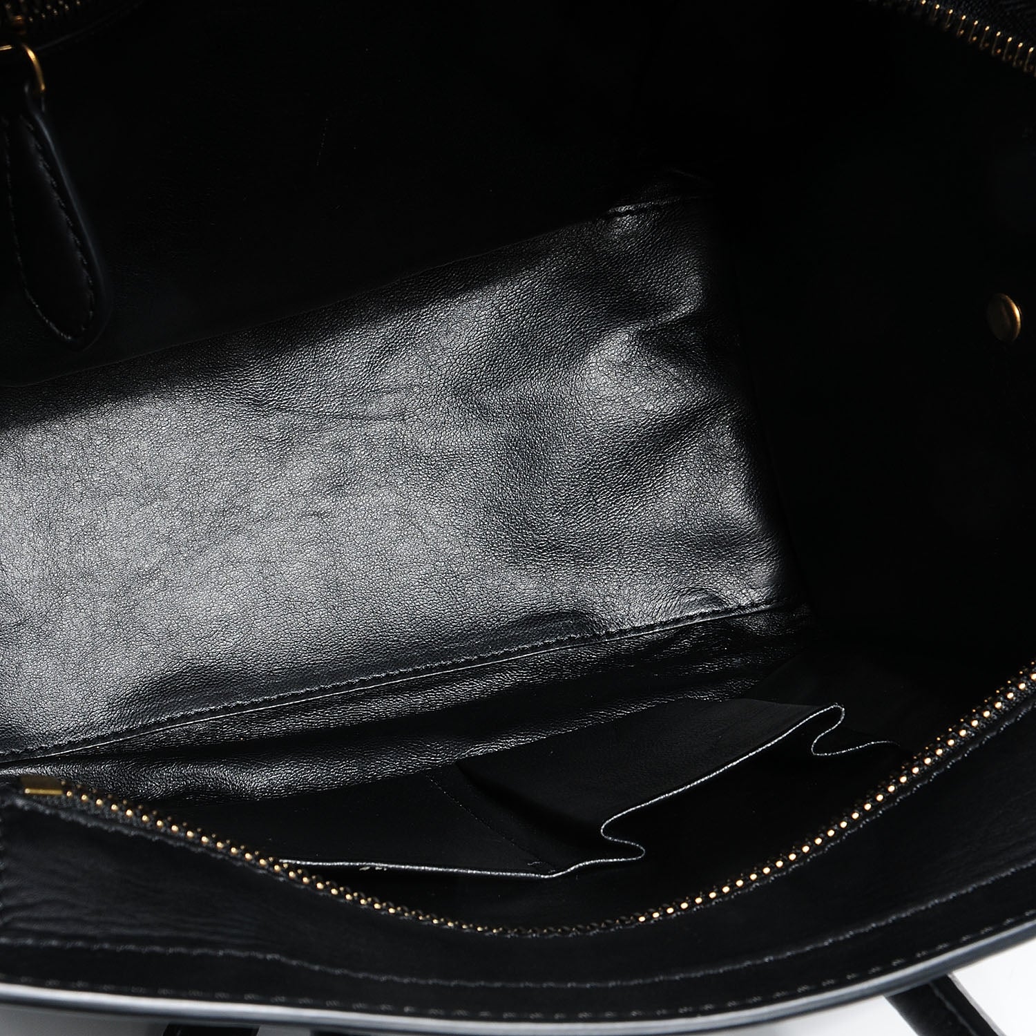 Celine Smooth Calfskin Micro Luggage Black 5 of 8