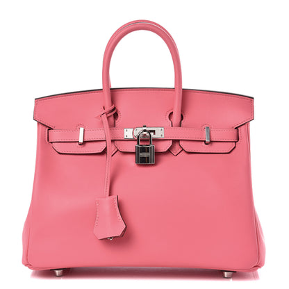 Hermes Swift Birkin 25 Rose Azalee 1 of 34