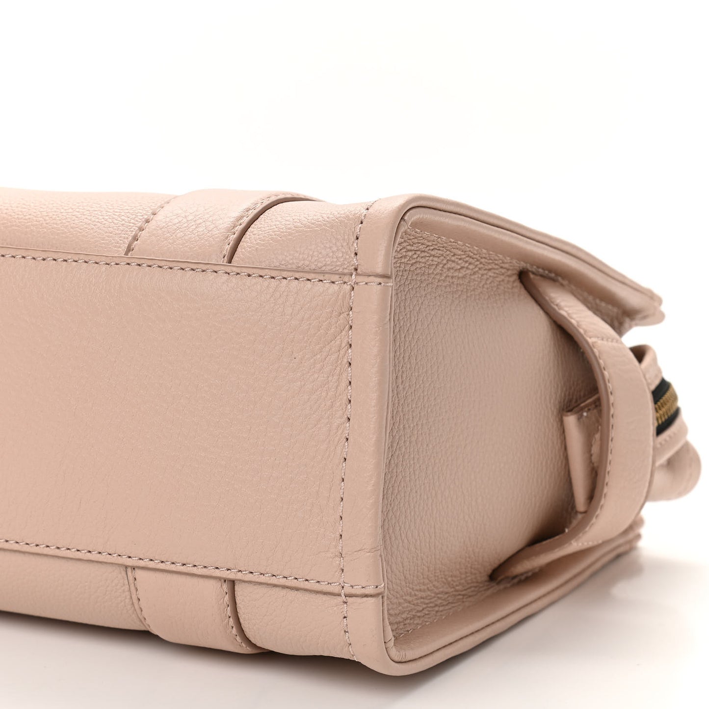 Grained Calfskin Small The Tote Bag Rose Dust