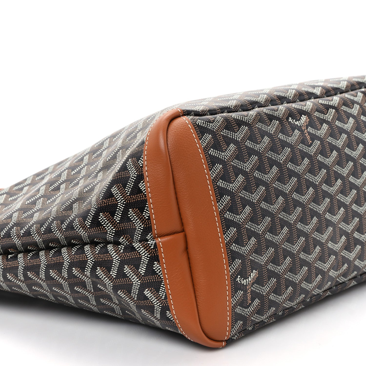 Goyard Goyardine Artois MM Black Gold 9 of 10