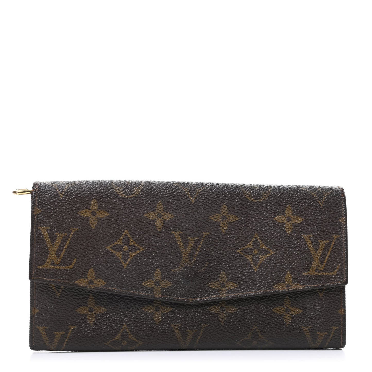 Monogram Flap Wallet