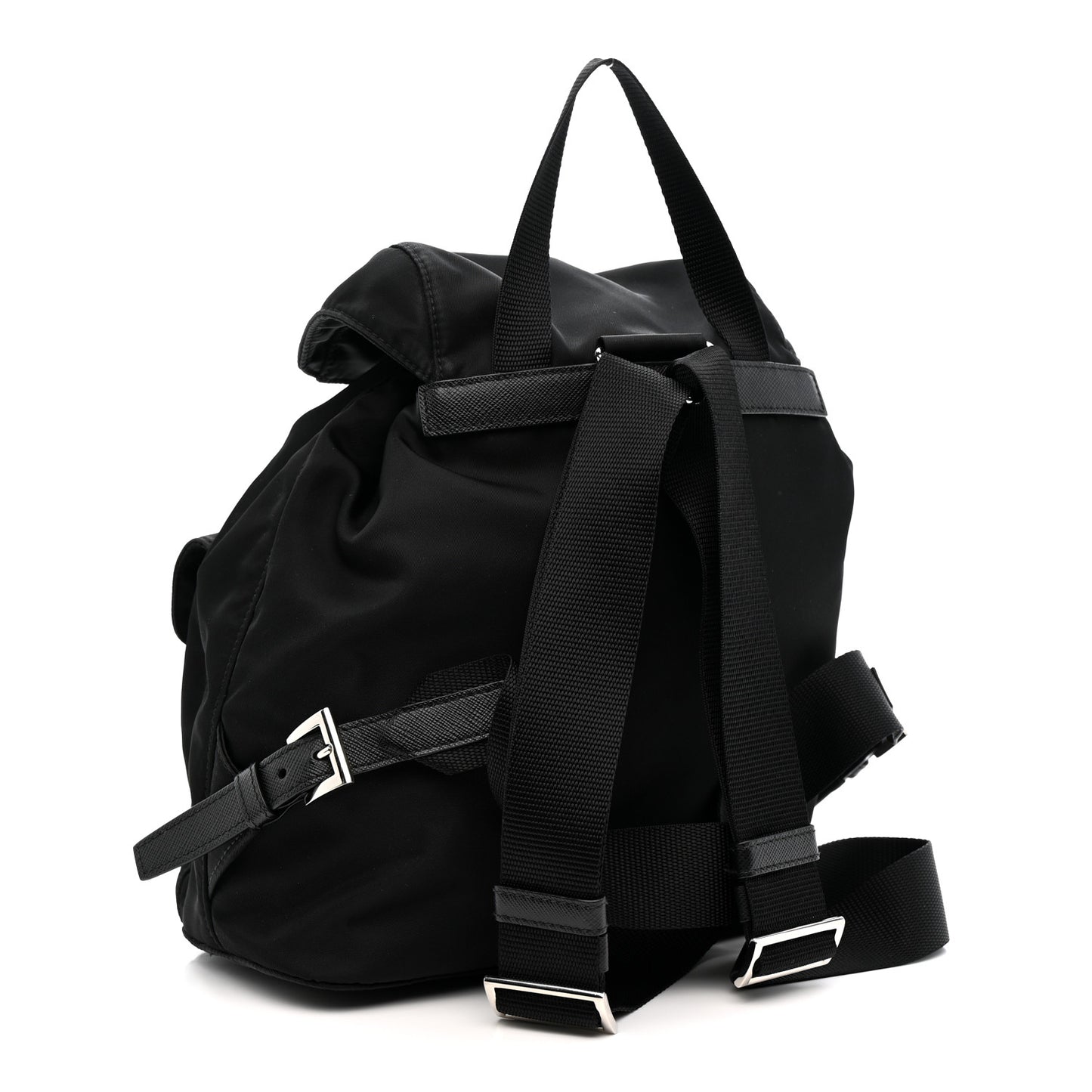 Tessuto Nylon Vela Small Backpack Black