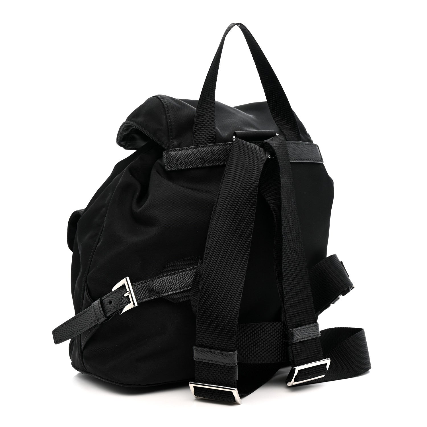 Prada Tessuto Nylon Vela Small Backpack Black 3 of 12