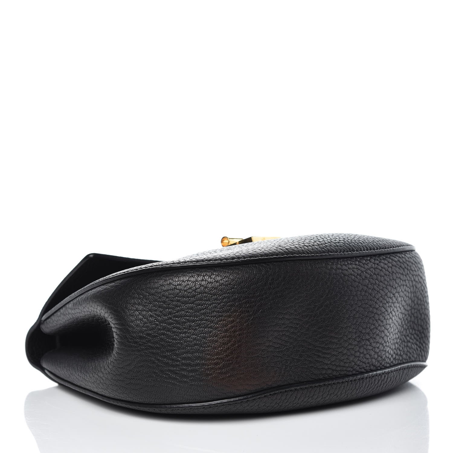 Chloe Grained Lambskin Drew Shoulder Bag Black 4 of 10