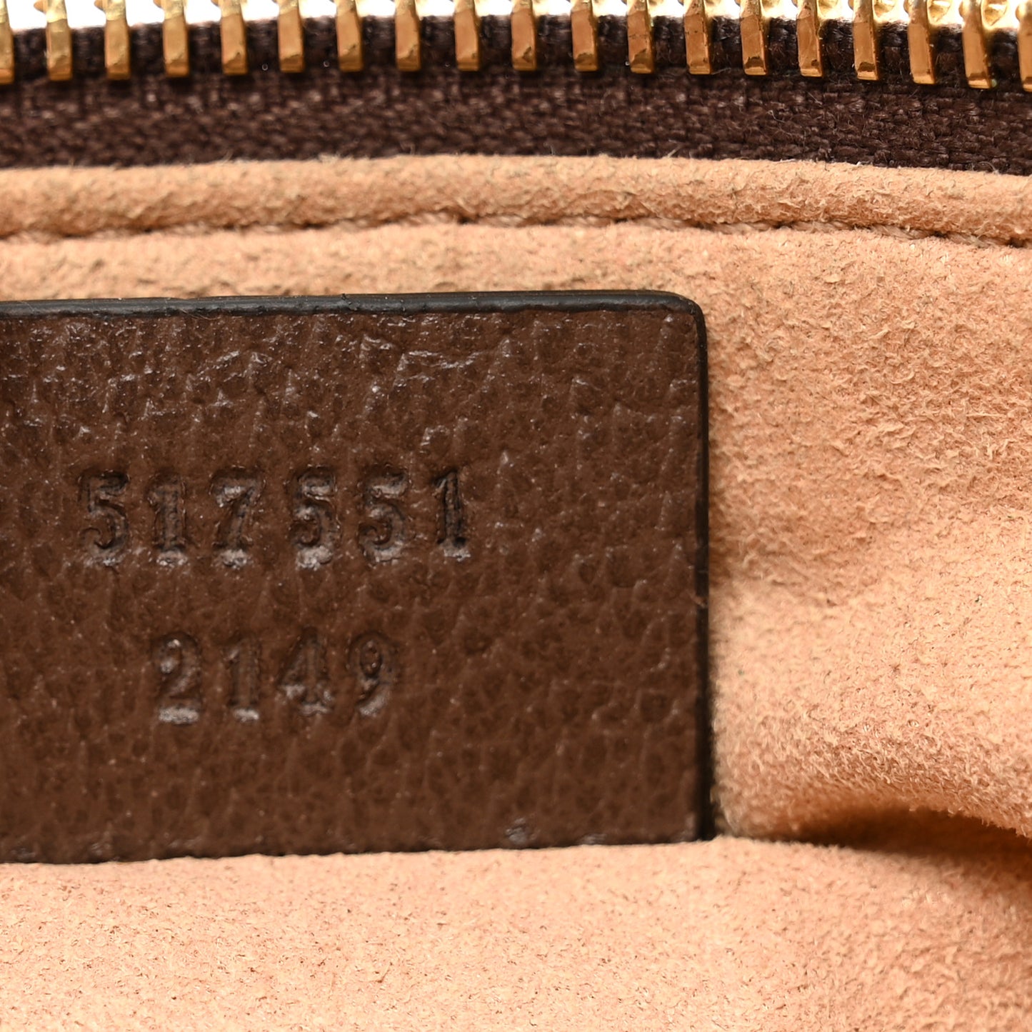 GG Supreme Monogram Large Ophidia Pouch Clutch Brown