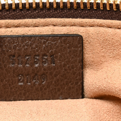 Gucci GG Supreme Monogram Large Ophidia Pouch Clutch Brown 7 of 8