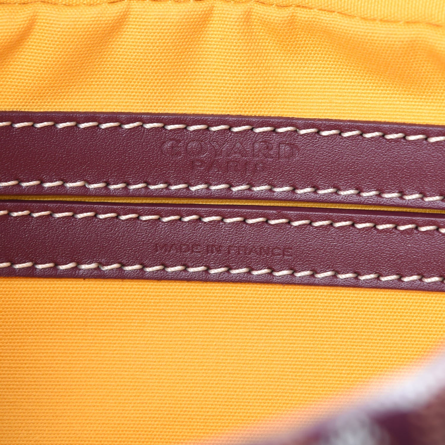 Goyard Goyardine Sac Cap Vert Burgundy 5 of 8