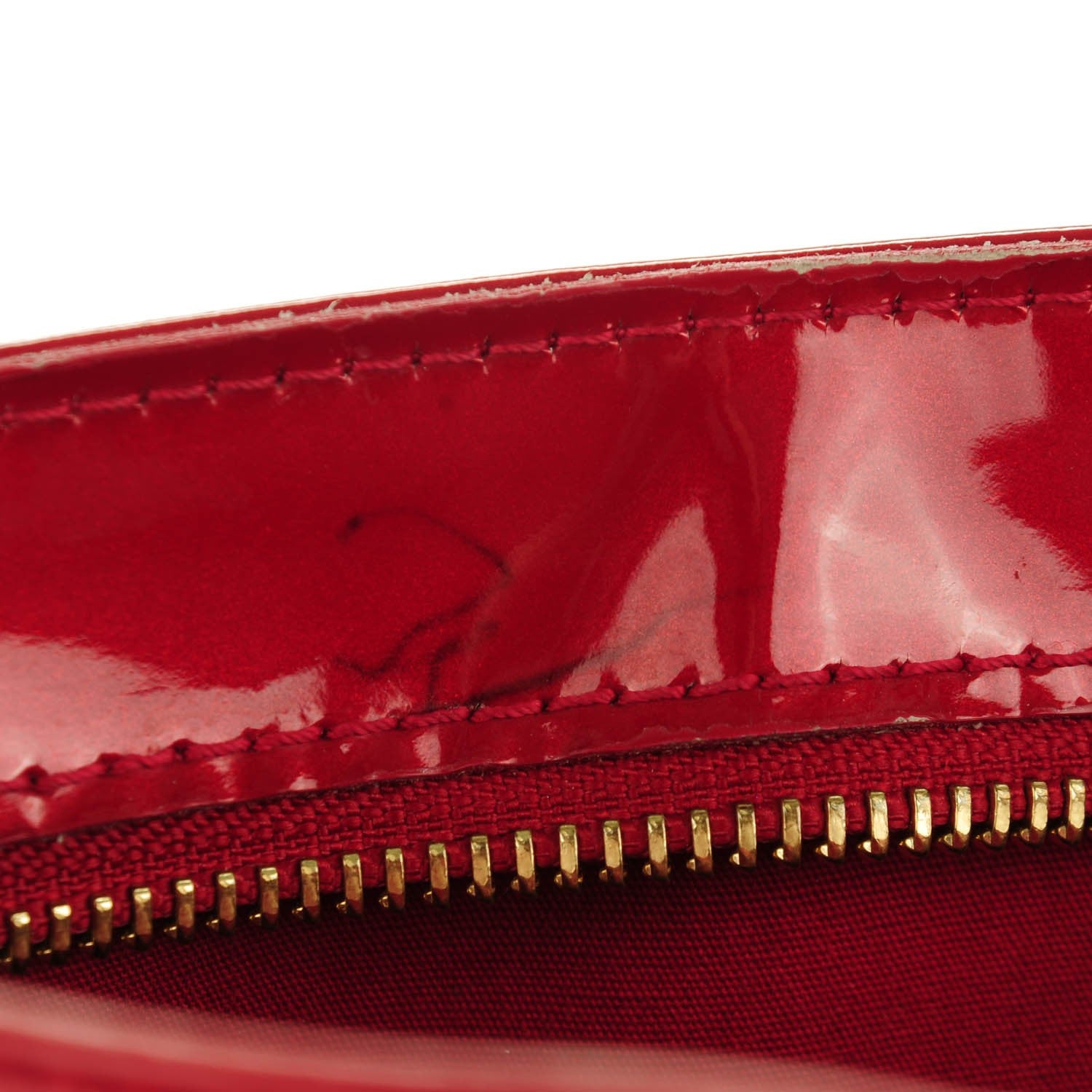 Louis Vuitton Vernis Brentwood Pomme D'Amour 11 of 11
