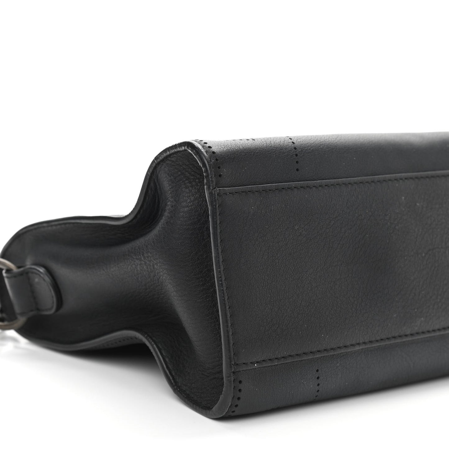 Veau Soyeux Perforated Blackout Hardware S City Black