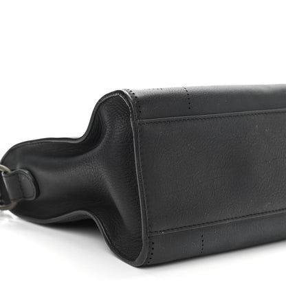 Balenciaga Veau Soyeux Perforated Blackout Hardware S City Black 6 of 9