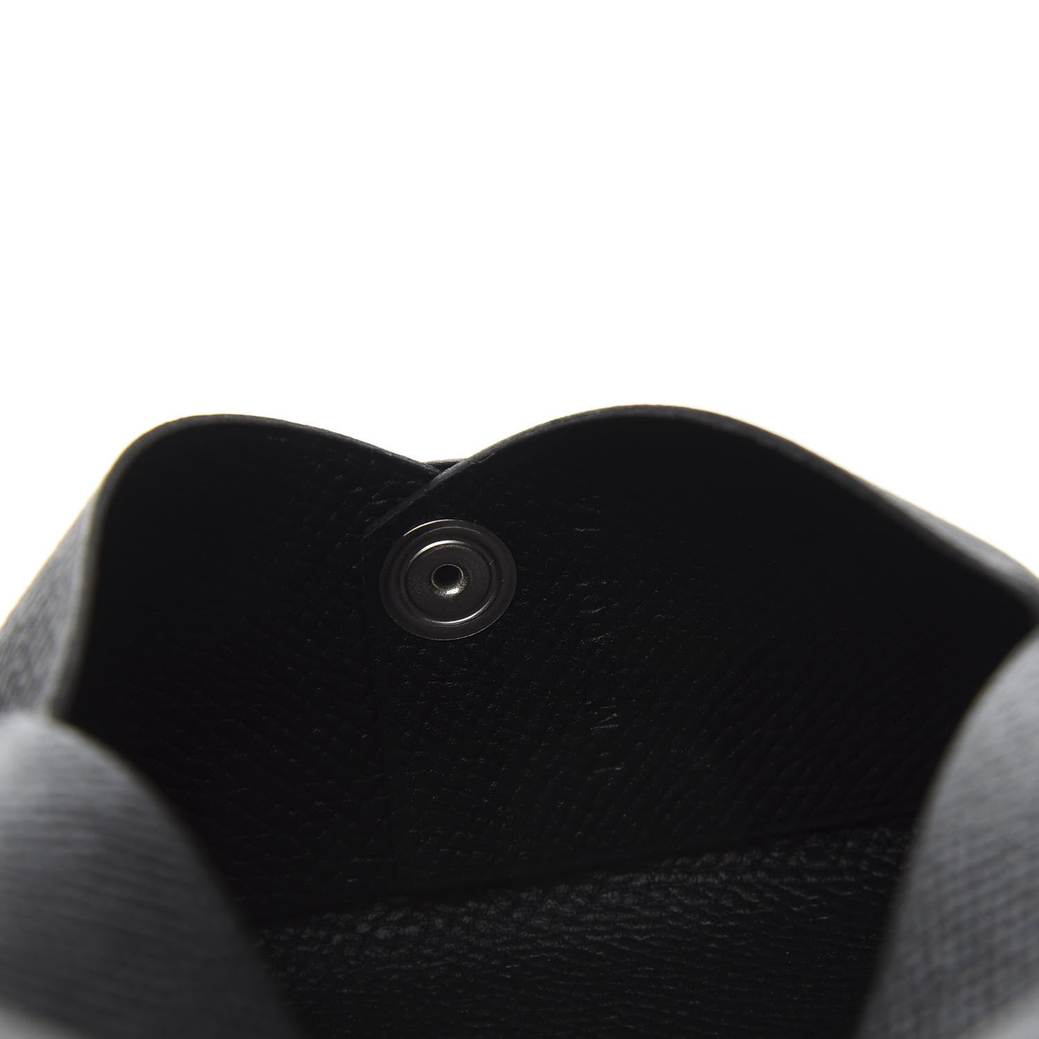 Hermes Epsom Calvi Card Case Black 7 of 10