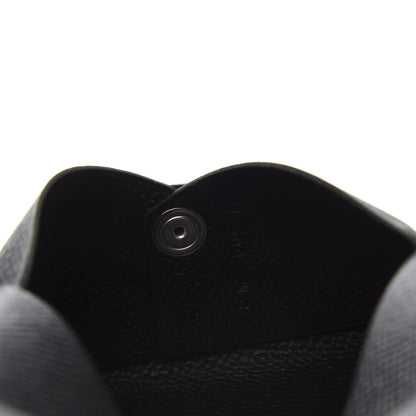 Hermes Epsom Calvi Card Case Black 7 of 10