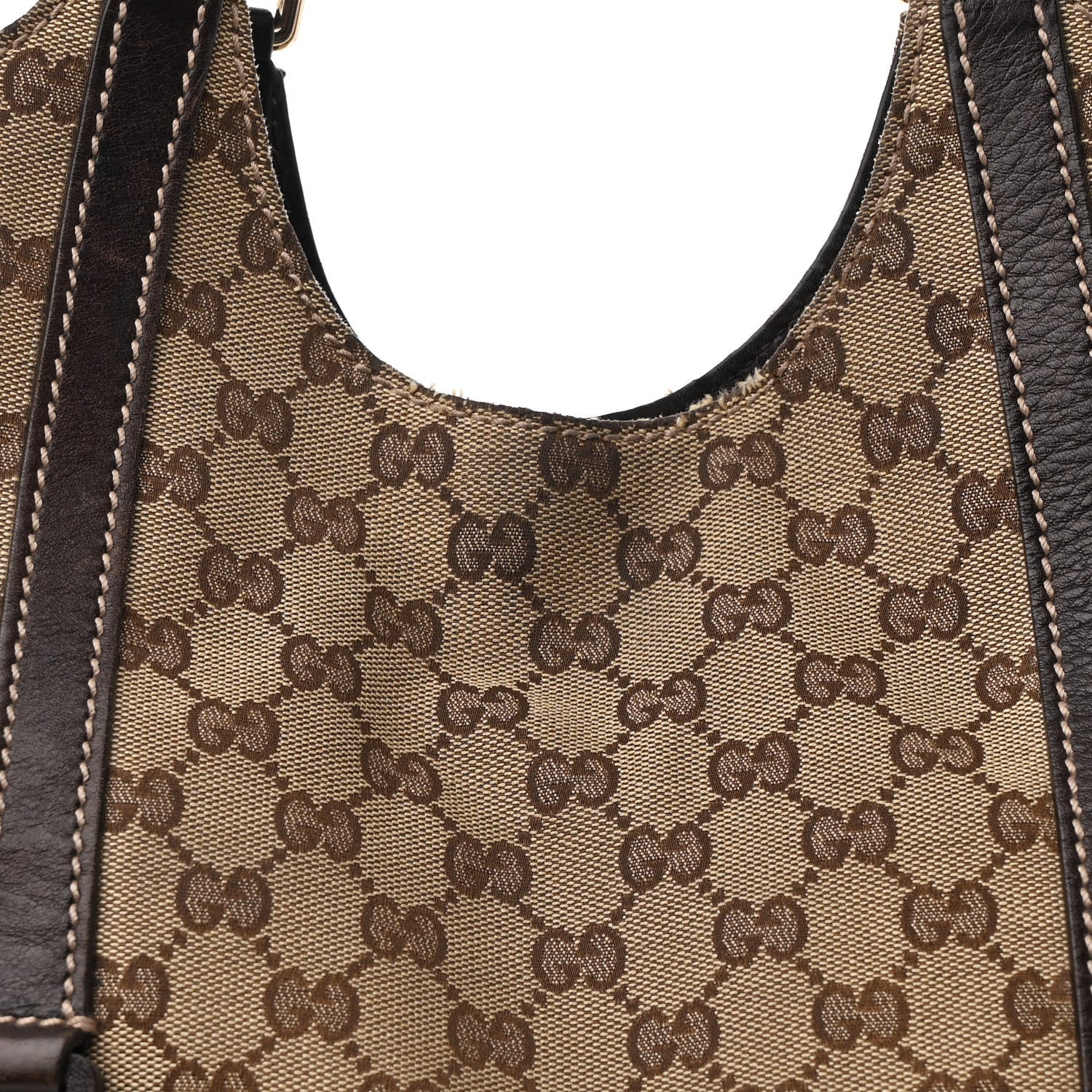 Gucci Monogram GG Royal Hobo Dark Brown 8 of 14