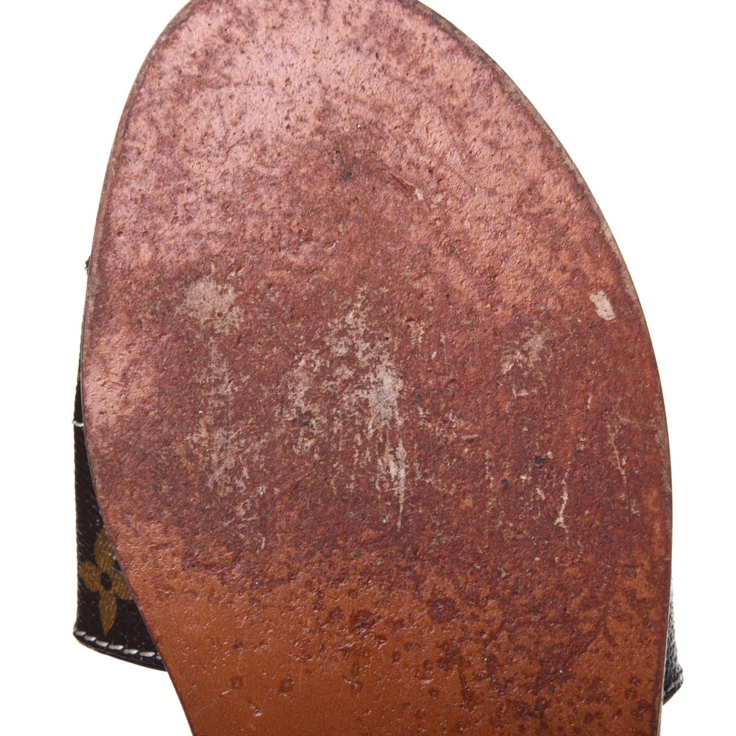 Louis Vuitton Monogram Lock It Flat Mules 39 Brown 9 of 16