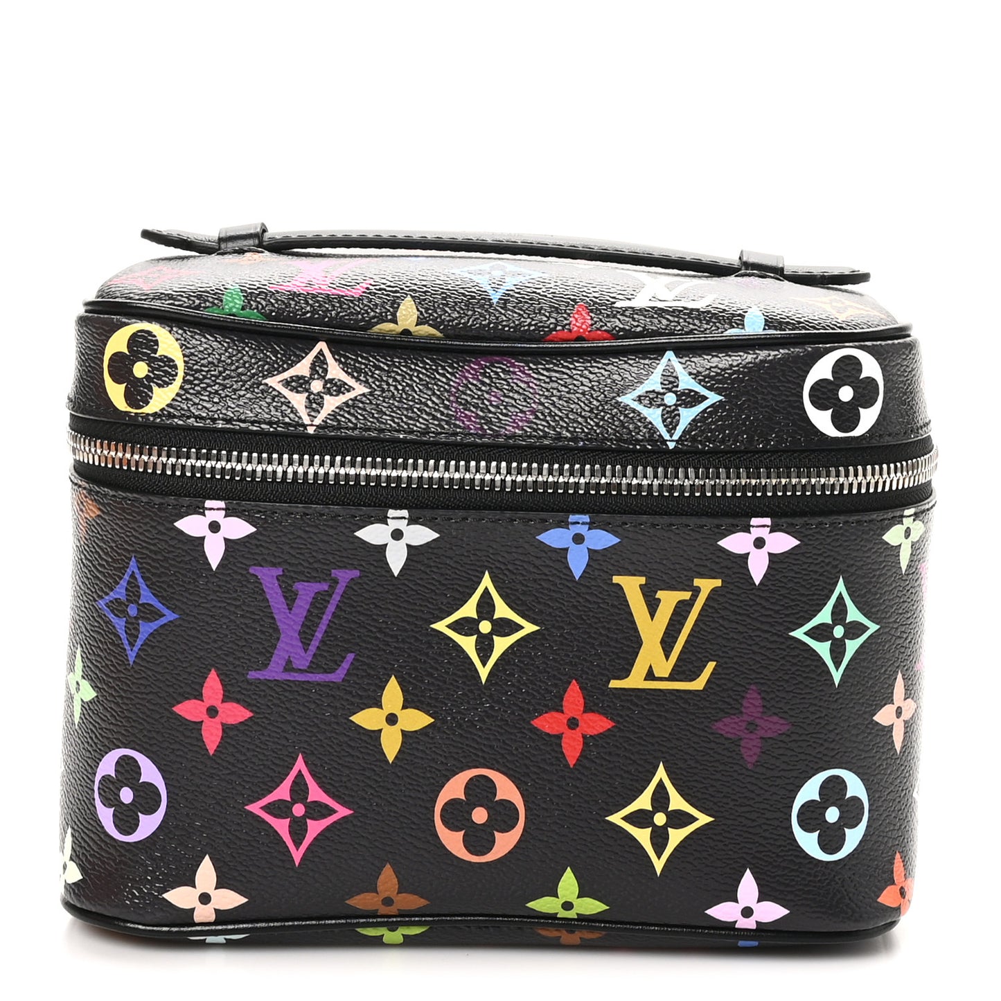 LV X TM Monogram Multicolor Nice Mini Black