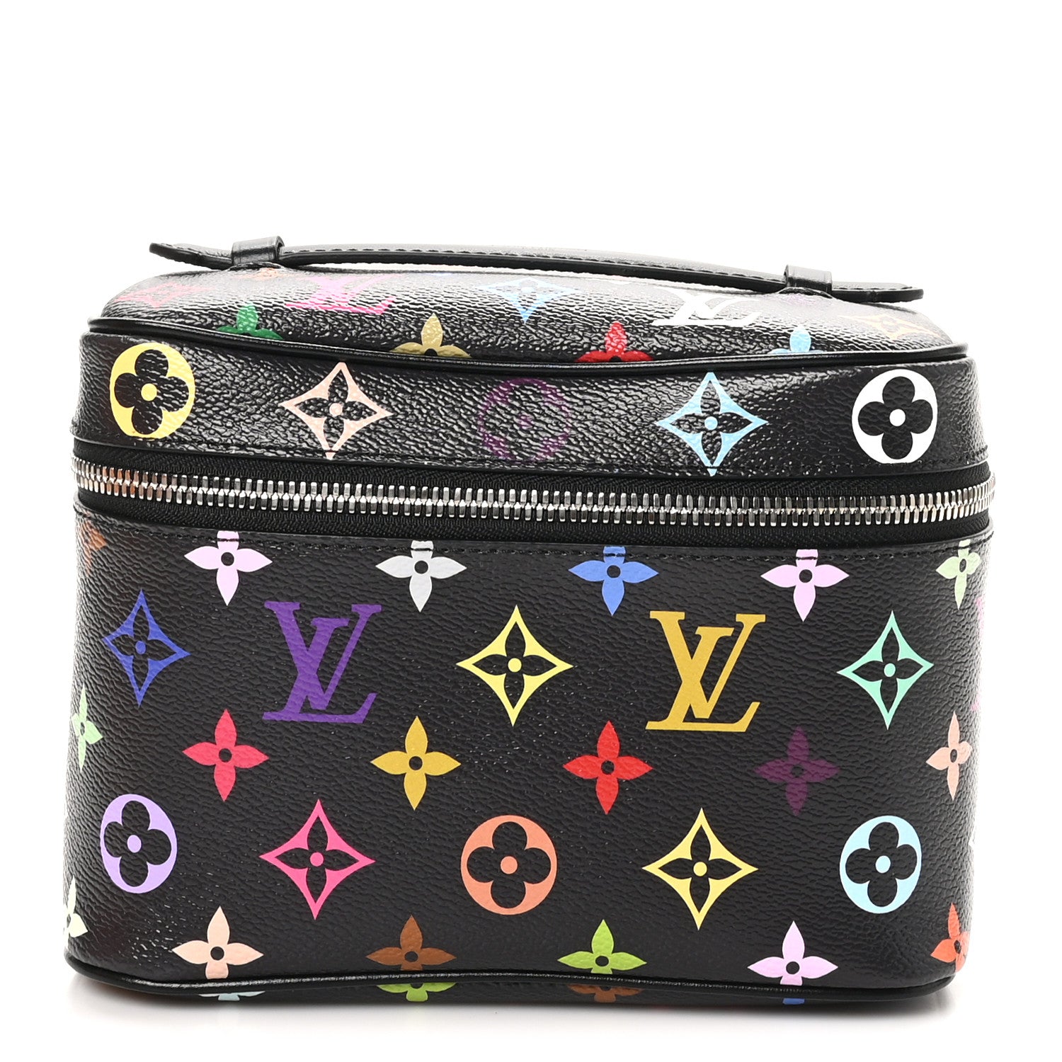 Louis Vuitton LV X TM Monogram Multicolor Nice Mini Black 1 of 10