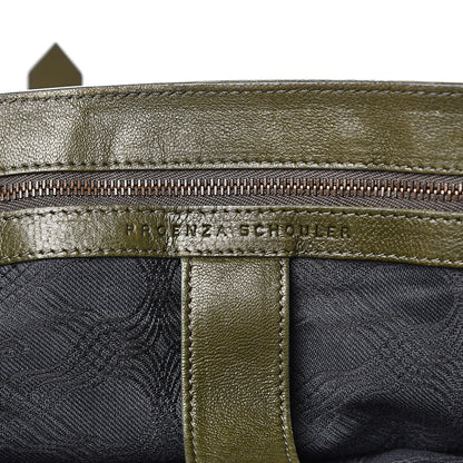 Proenza Schouler Lambskin Large PS1 Satchel Military 7 of 11