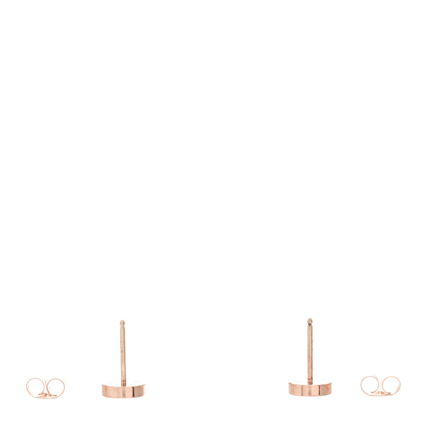 18K Pink Gold LOVE Earrings