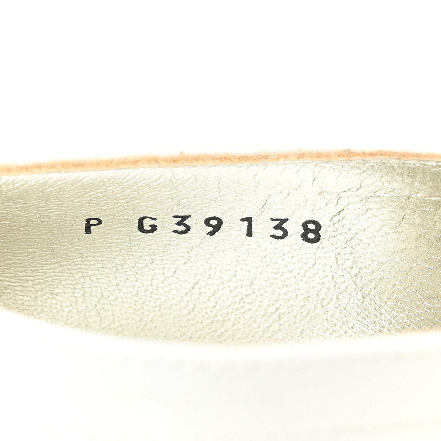 Chanel Laminated Lambskin Patent Cap Toe CC Turn-Lock Pumps 40 Silver White 8 of 13