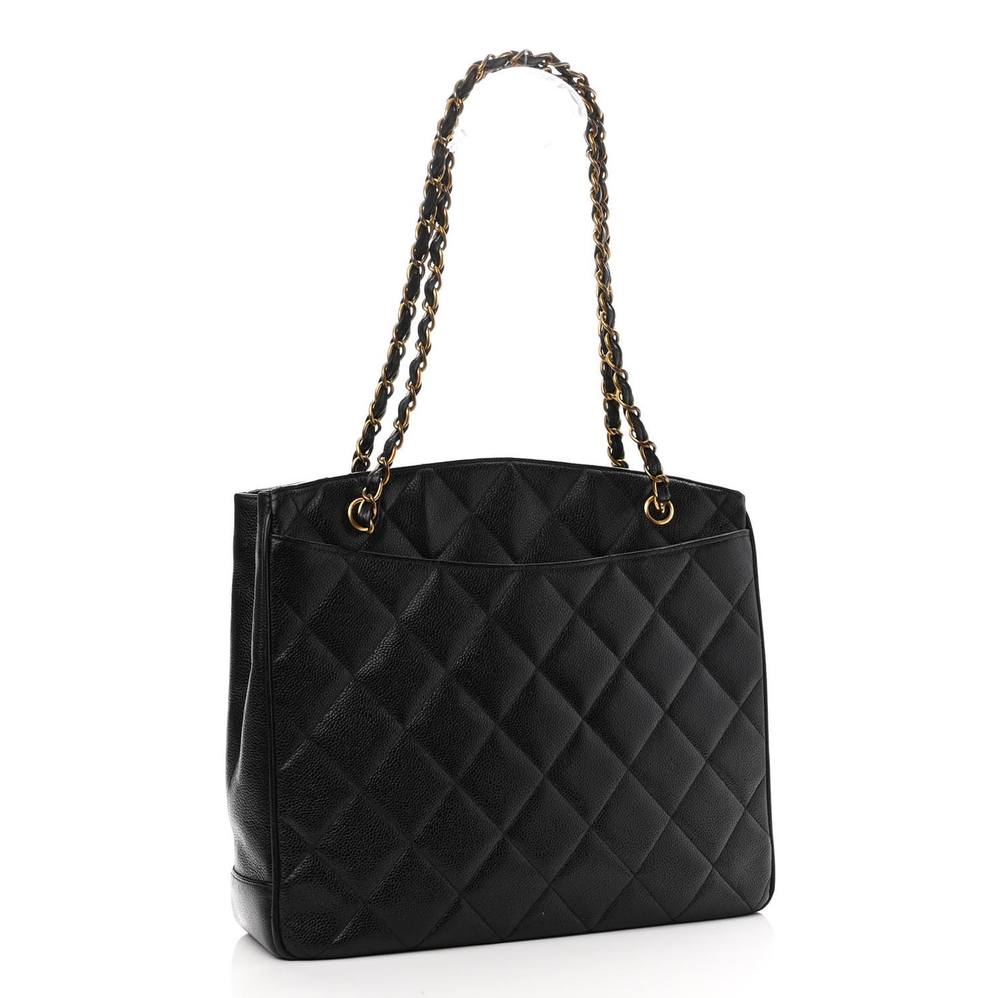 Caviar Shopper Tote Black