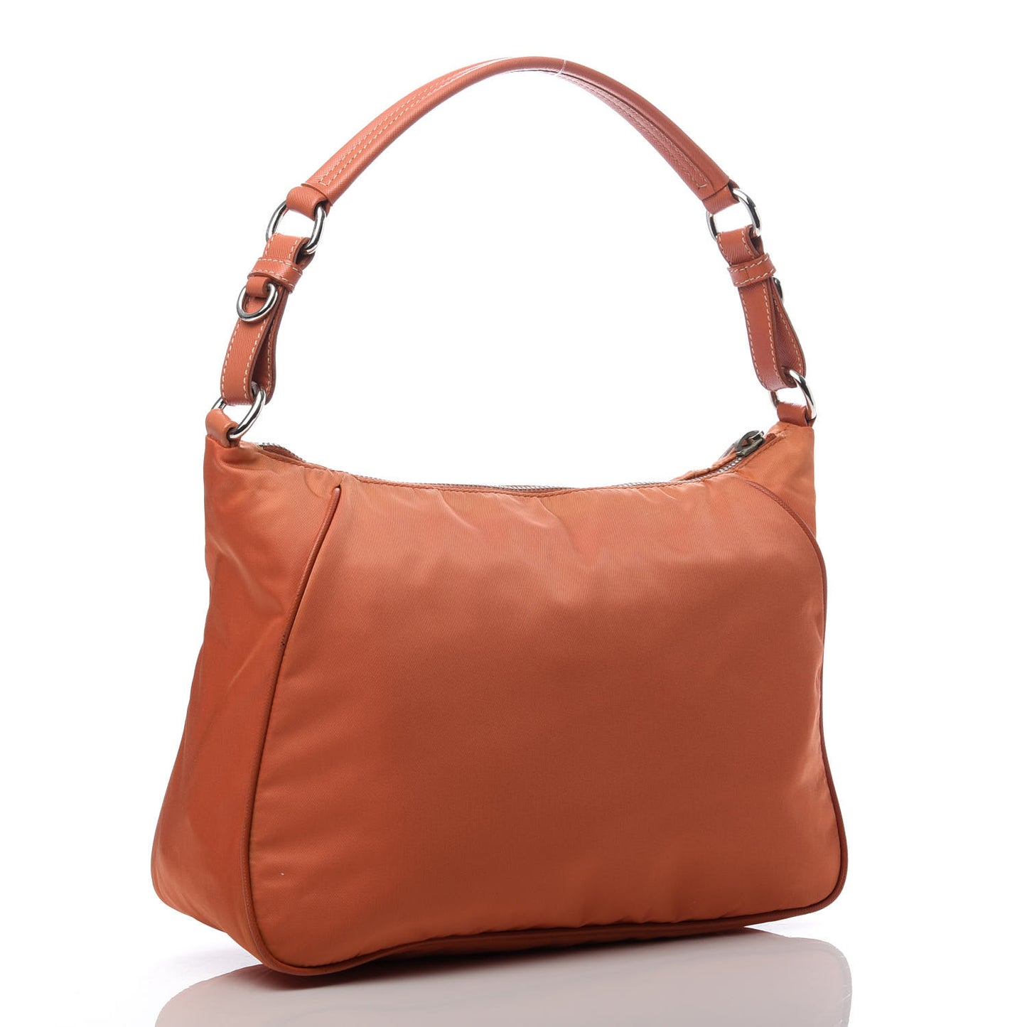 Tessuto Nylon Shoulder Bag Orange
