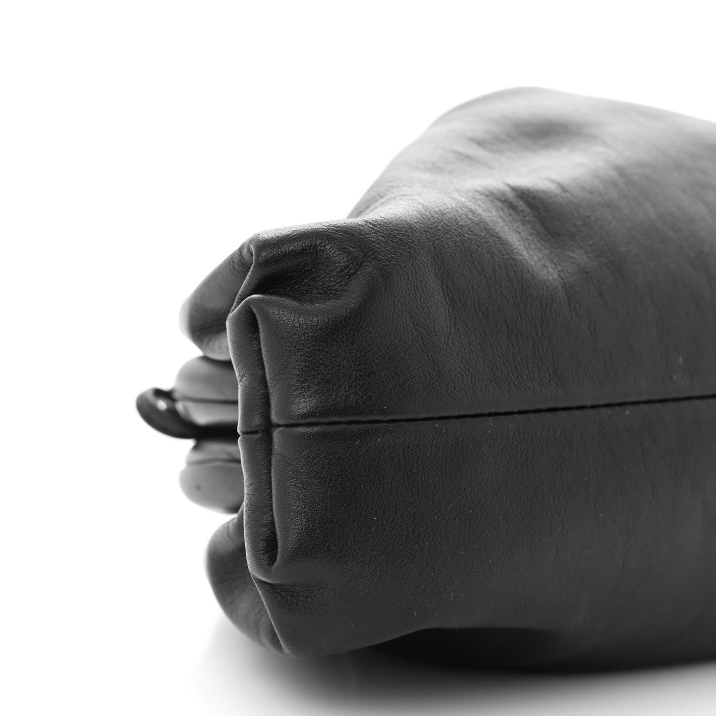 Butter Calfskin The Mini Pouch Black
