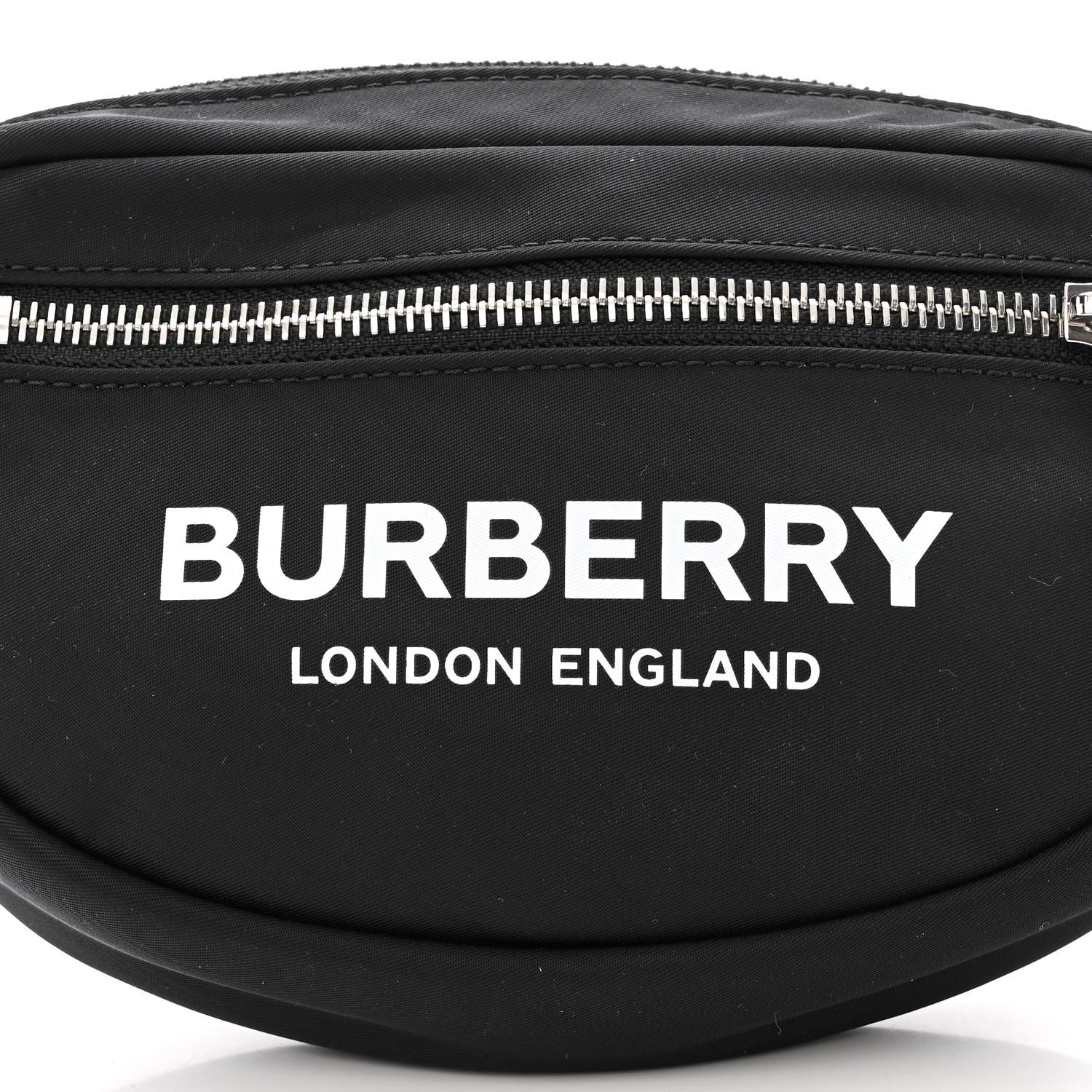 Burberry Econyl Logo Print Small Cannon Bum Bag Black 8 of 10