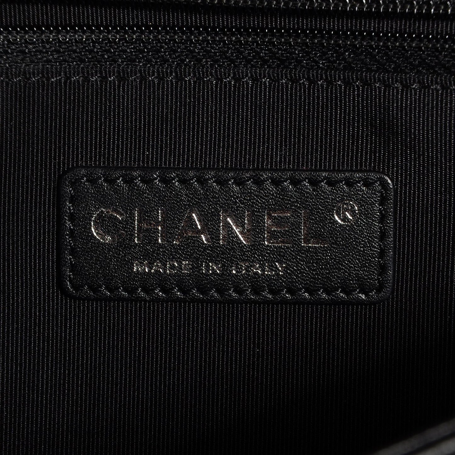 Lambskin Quilted New Medium Boy Flap Black