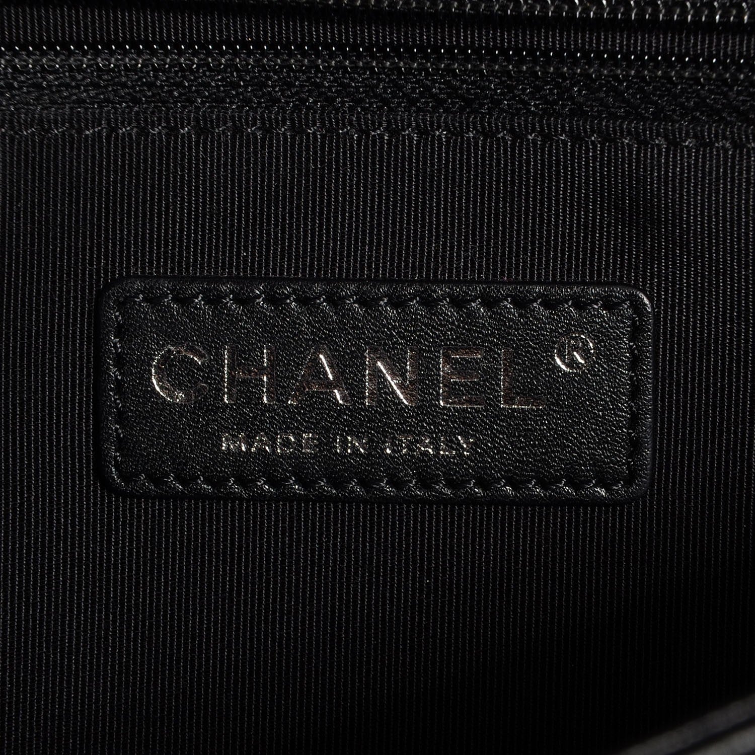 Chanel Lambskin Quilted New Medium Boy Flap Black 7 of 9