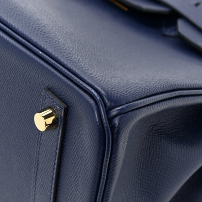 Hermes Epsom Birkin 30 Bleu Saphir 14 of 17